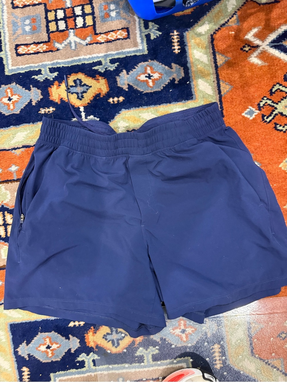 lululemon athletica Men's Navy Athletic Shorts